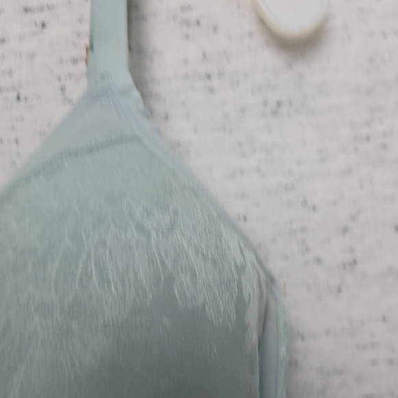Soma Lightest Lift with Smooth Lace Bra Pale Teal Full Coverage - Picture 5 of 10